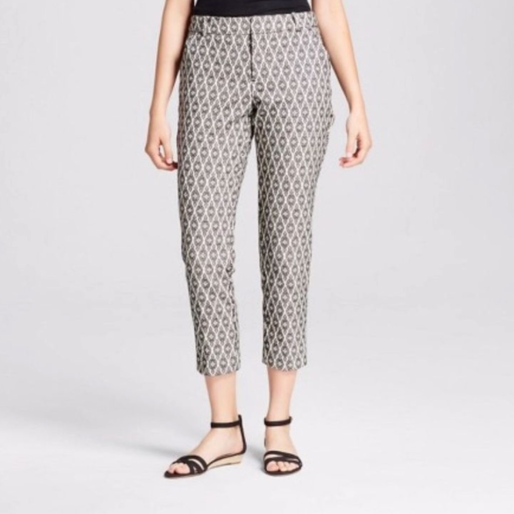 MERONA Brocade Cropped Pants